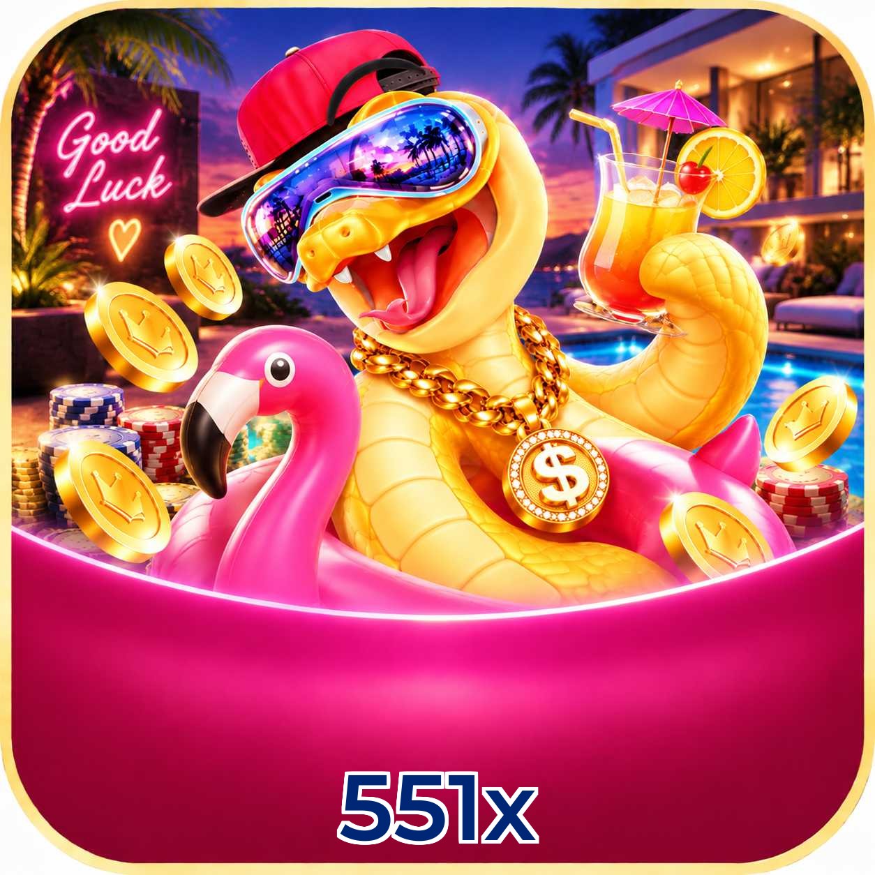 Catálogo de 2.547 jogos da 551x incluindo Pragmatic Play e Evolution Gaming